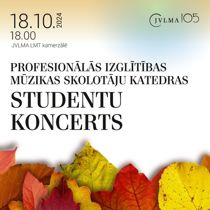 Izrādes "Profesionālās izglītības mūzikas skolotāju katedras studentu koncerts" attels