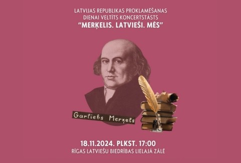 Izrādes "Koncertstāsts "Merķelis. Latvieši. Mēs"" attels