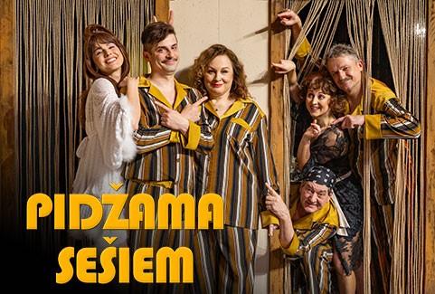 Image of the event "Pikantu pavērsienu komēdija "Pidžama sešiem""
