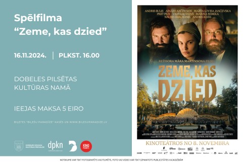Izrādes "KINO | SPĒLFILMA “ZEME, KAS DZIED”" attels