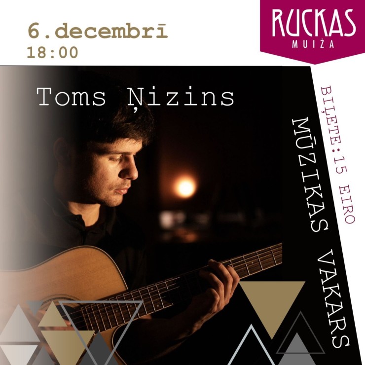 Izrādes "Toms Ņizins | Mūzikas vakars" attels