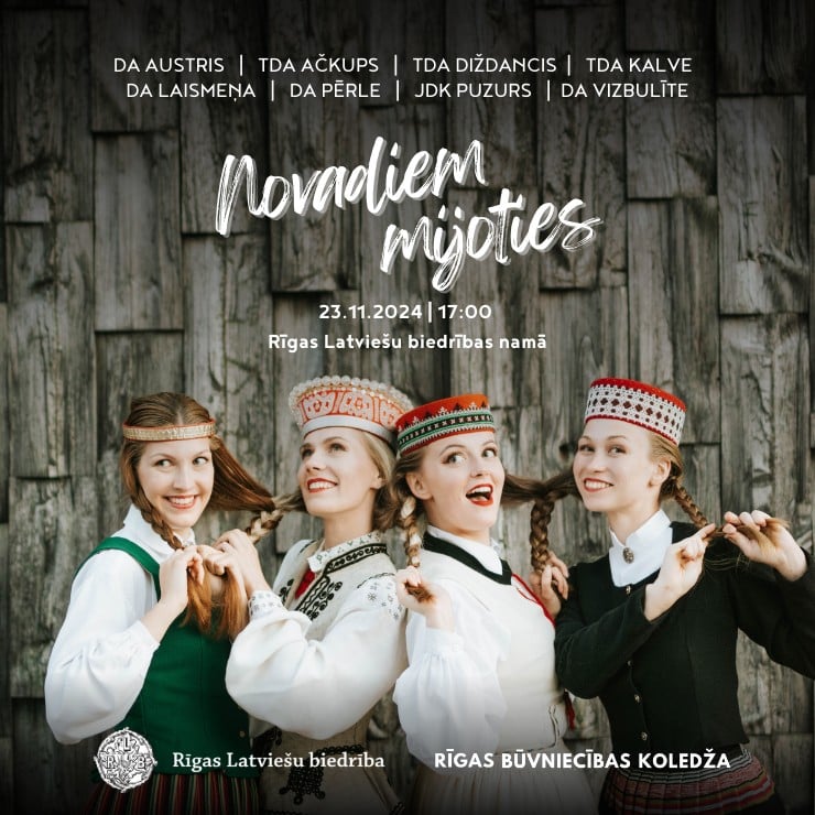 Izrādes "Tautas deju koncerts "Novadiem mijoties"" attels