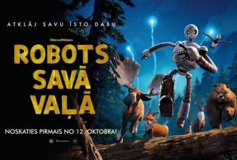 Izrādes "Kinoseanss / ROBOTS SAVĀ VAĻĀ" attels