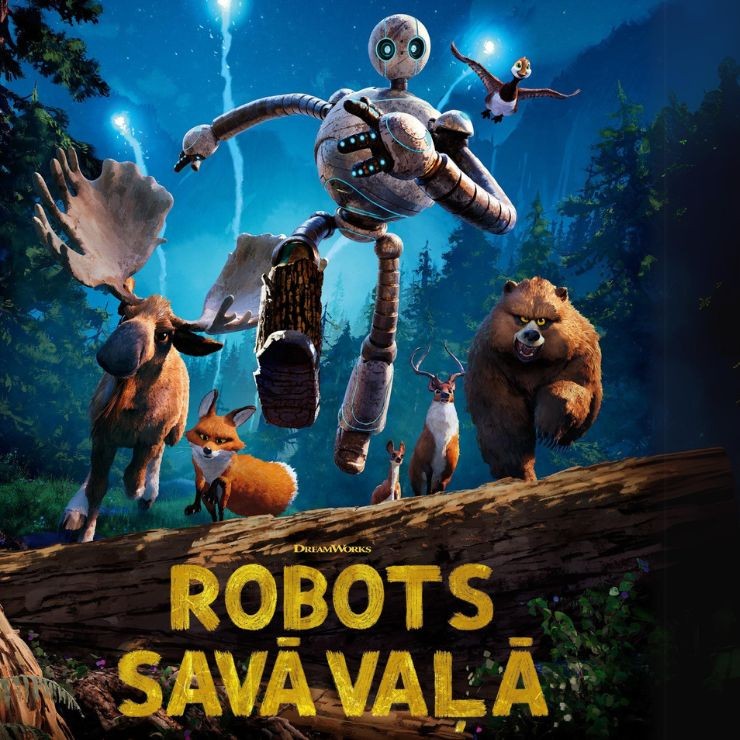 Izrādes "Kinoseanss / ROBOTS SAVĀ VAĻĀ" attels