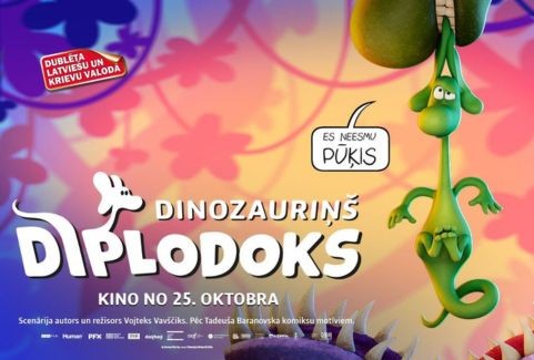 Izrādes "Kinoseanss / DINOZAURIŅŠ DIPLODOKS" attels
