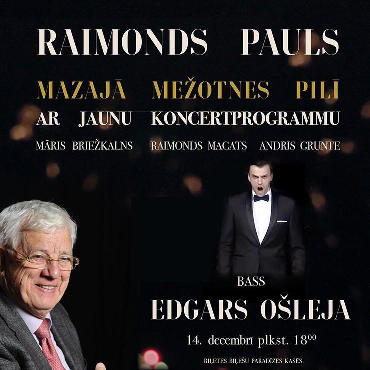 Izrādes "Edgars Ošleja dzied maestro Raimonda Paula dziesmas" attels
