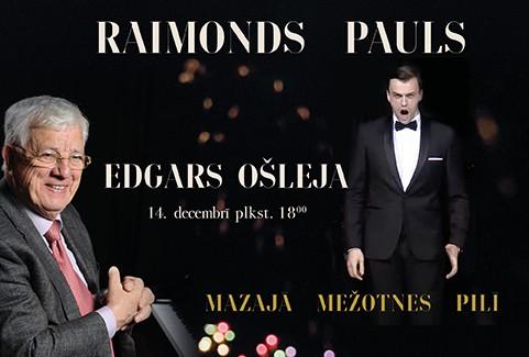 Izrādes "Edgars Ošleja dzied maestro Raimonda Paula dziesmas" attels