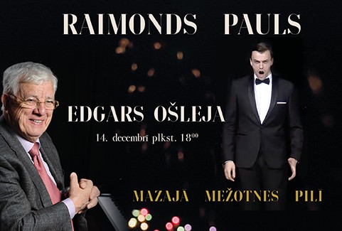 Izrādes "Edgars Ošleja dzied maestro Raimonda Paula dziesmas" attels