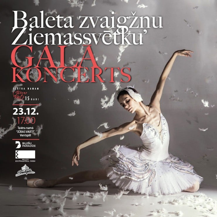 Izrādes "Baleta zvaigžņu Ziemassvētku galā koncerts" attels