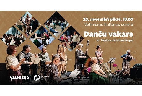 Izrādes "Danču vakars ar Tautas mūzikas kopu" attels