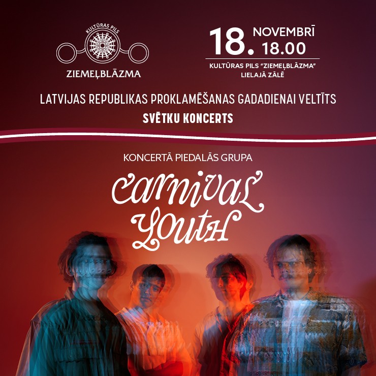 Izrādes "LR proklamēšanas gadadienai veltīts svētku koncerts | Carnival Youth" attels