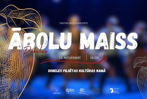 Izrādes "Tautas deju koncerts | Dobeles ābolu maiss" attels