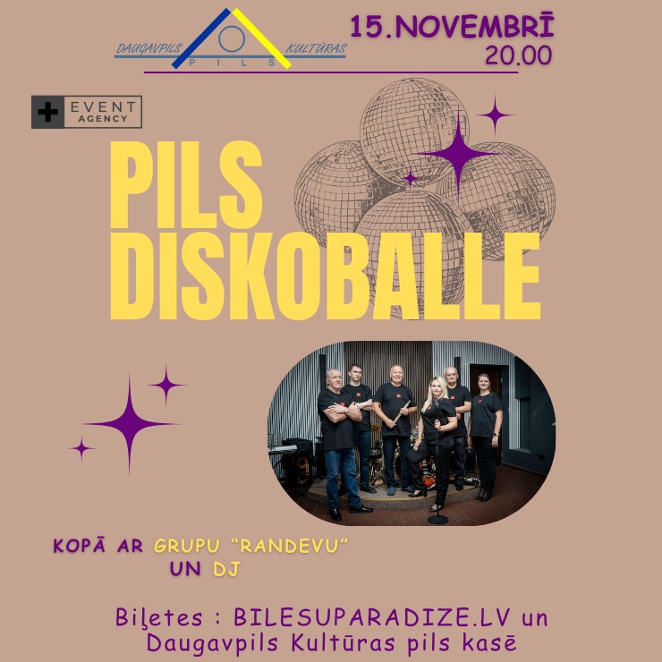 Изображение спектакля "Pils DISKOBALLE novembrī"