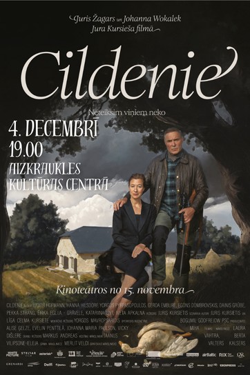 Biļetes uz KINO | Cildenie Aizkraukle,Spīdolas 2 2024. gada 4. decembris, trešdiena, 19:00 Aizkraukles Kultūras centrs