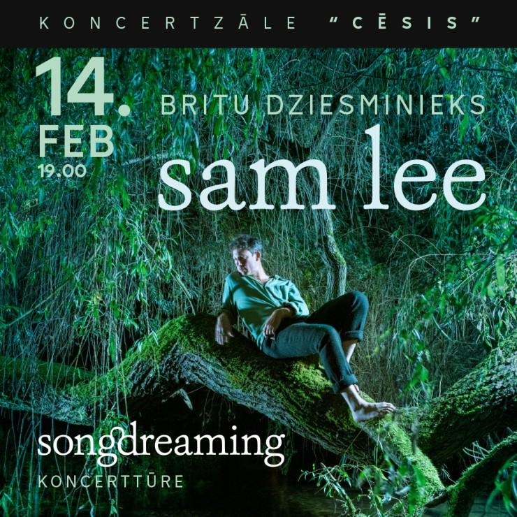 Izrādes "Britu dziesminieks SAM LEE" attels