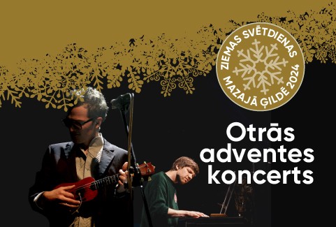 Izrādes "ZIEMAS SVĒTDIENAS MAZAJĀ ĢILDĒ 2024 OTRĀS ADVENTES KONCERTS | Goran Gora un Toms Mikāls" attels
