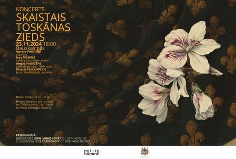 Izrādes "Romantisks koncerts "Skaistais Toskānas zieds"" attels