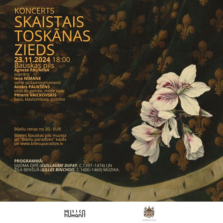Izrādes "Romantisks koncerts "Skaistais Toskānas zieds"" attels