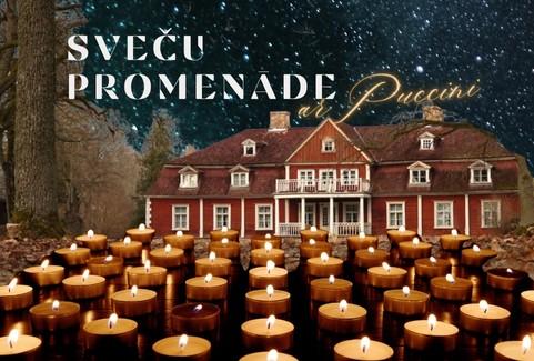 Izrādes "Sveču promenāde ar Pučīni" attels