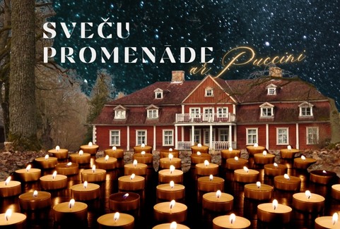 Izrādes "Sveču promenāde ar Pučīni" attels