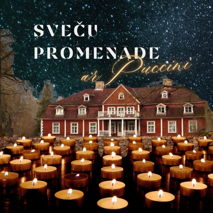 Izrādes "Sveču promenāde ar Pučīni" attels