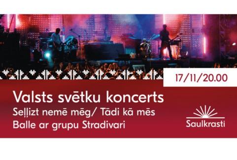 Izrādes "Valsts svētku koncerts Seļļizt nemē mēg / Tādi kā mēs" attels