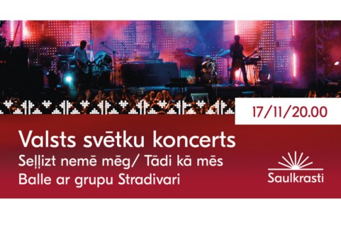 Izrādes "Valsts svētku koncerts Seļļizt nemē mēg / Tādi kā mēs" attels
