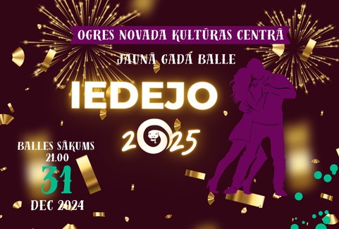 Izrādes "Jaunā gada balle IEDEJO 2025" attels