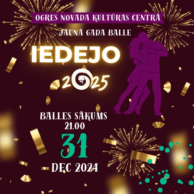Izrādes "Jaunā gada balle IEDEJO 2025" attels