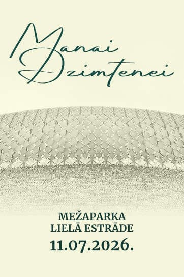 Meklēšanas rezultāta izrādes "koncerts "MANAI DZIMTENEI"" attels