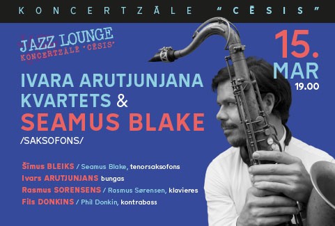 Izrādes "JAZZ LOUNGE Ivars Arutyunyan Quartet & Seamus Blake" attels