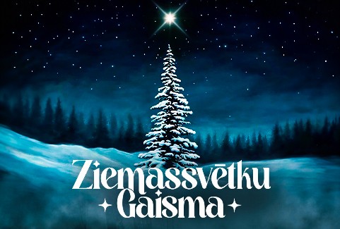 Izrādes "Koncerts ZIEMASSVĒTKU GAISMA" attels