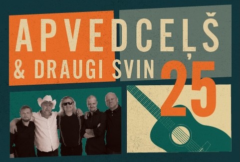 Izrādes "APVEDCEĻŠ & DRAUGI svin 25" attels