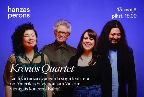 Izrādes "Kronos Quartet. Koncerts Hanzas peronā" attels
