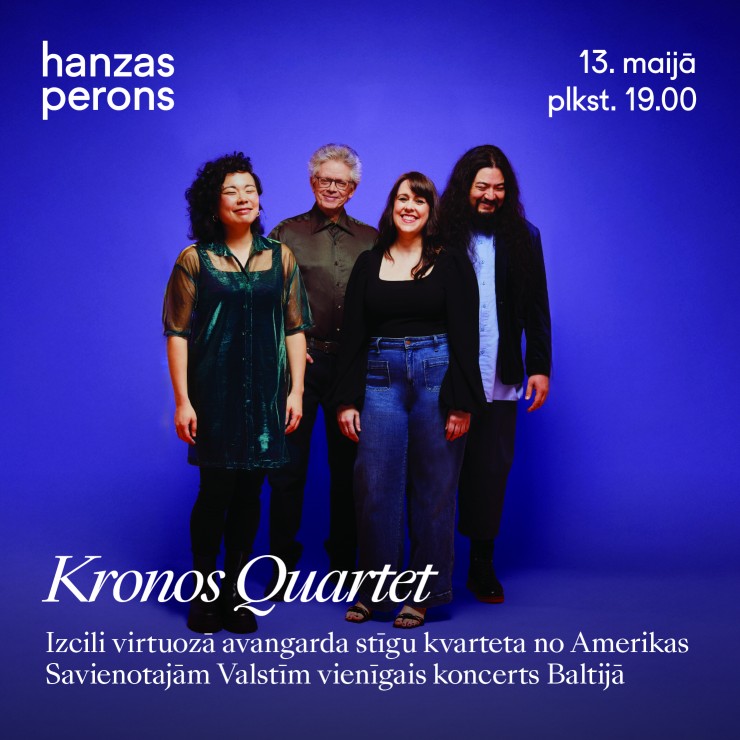 Image of the event "Kronos Quartet. Live at Hanzas Perons"