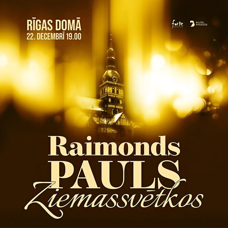 Izrādes "Raimonds Pauls Ziemassvētkos | koncerts Rīgas Domā" attels