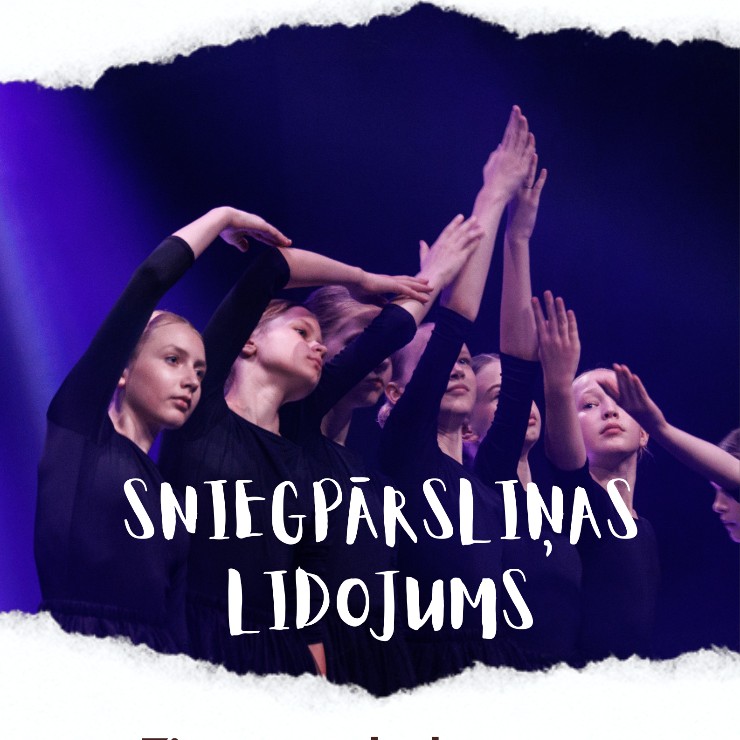 Izrādes "Baleta studijas koncerts / Sniegpārsliņas lidojums" attels