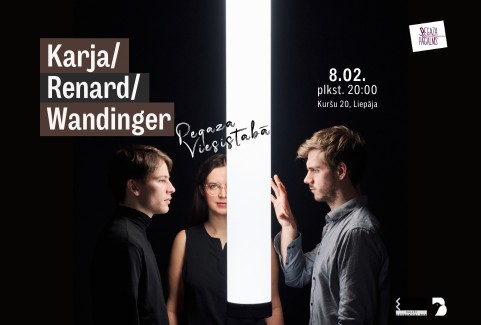 Izrādes "Džeza trio Karja/Renard/Wandinger Pegaza Viesistabā" attels