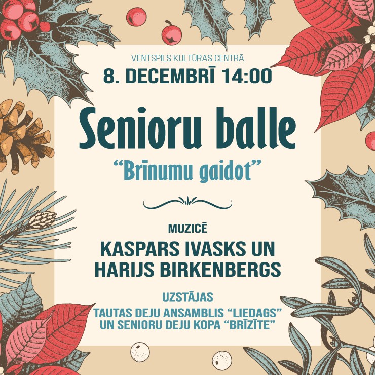 Izrādes "Senioru balle: BRĪNUMU GAIDOT" attels
