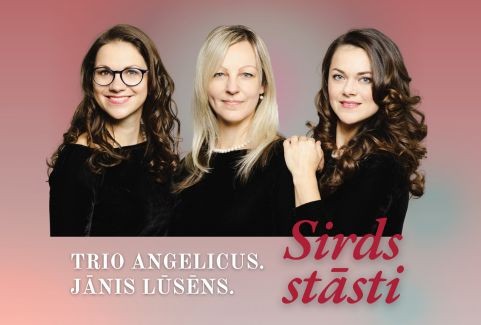 Izrādes "Trio Angelicus. Jānis Lūsēns. Sirds stāsti." attels