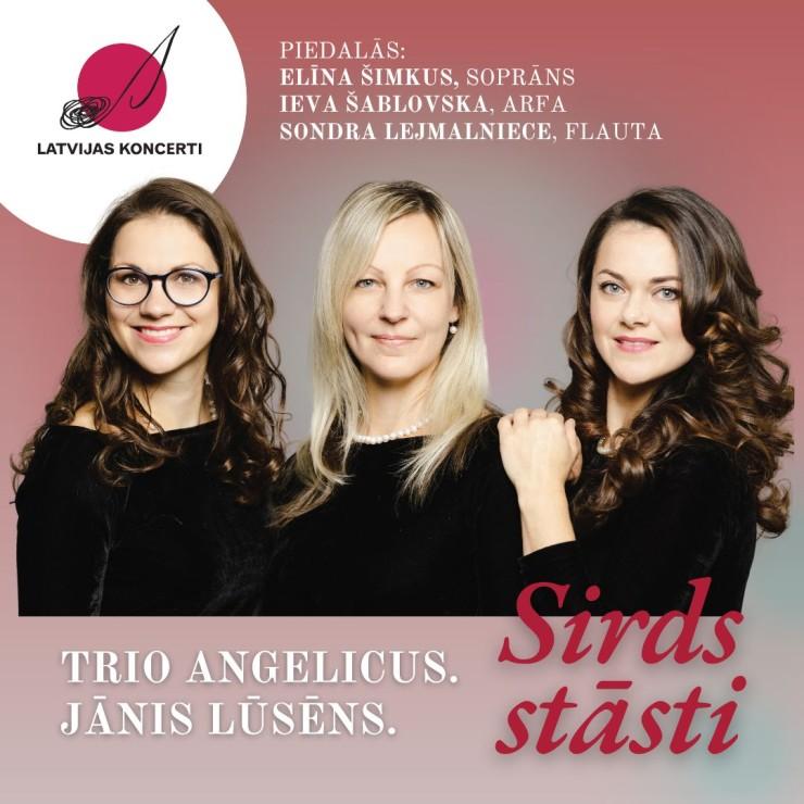 Izrādes "Trio Angelicus. Jānis Lūsēns. Sirds stāsti." attels