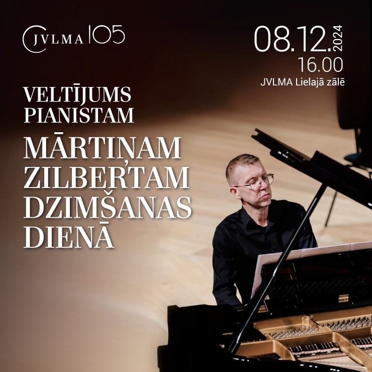 Izrādes "Veltījums pianistam Mārtiņam Zilbertam dzimšanas dienā" attels