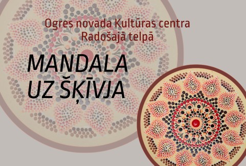 Izrādes "Meistarklase MANDALA UZ ŠĶĪVJA" attels