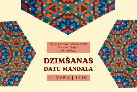 Izrādes "Meistarklase MANA DZIMŠANAS DATU MANDALA" attels