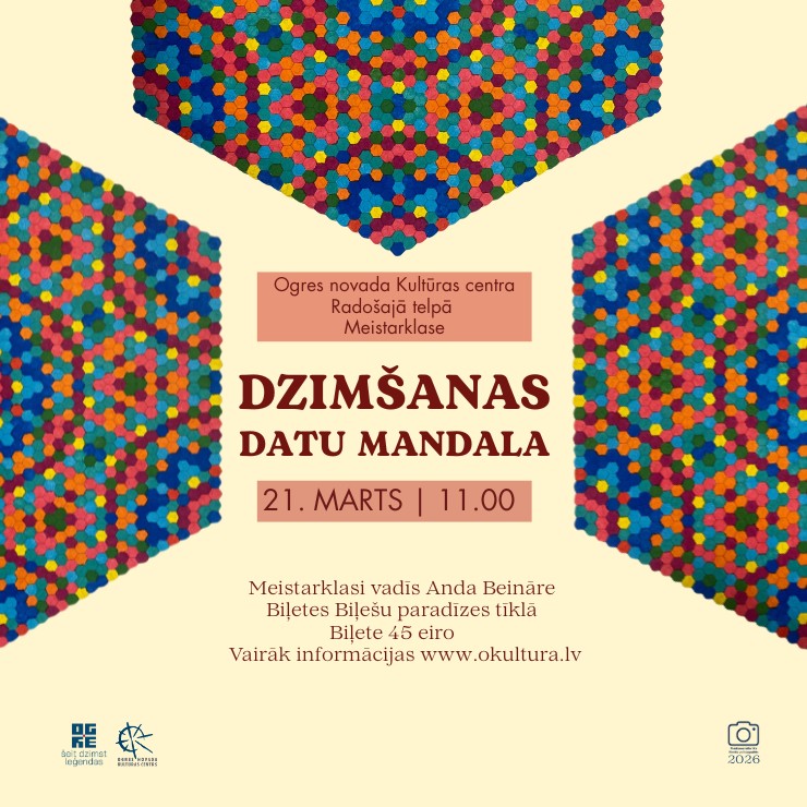 Izrādes "Meistarklase MANA DZIMŠANAS DATU MANDALA" attels