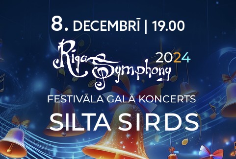 Izrādes "RIGA SYMPHONY 2024 | FESTIVĀLA GALĀ KONCERTS | SILTA SIRDS" attels