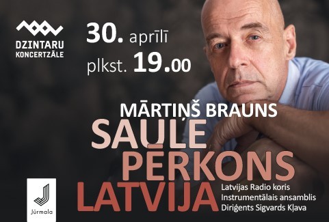 Image of the event "MĀRTIŅŠ BRAUNS. SUN, THUNDER, LATVIA"