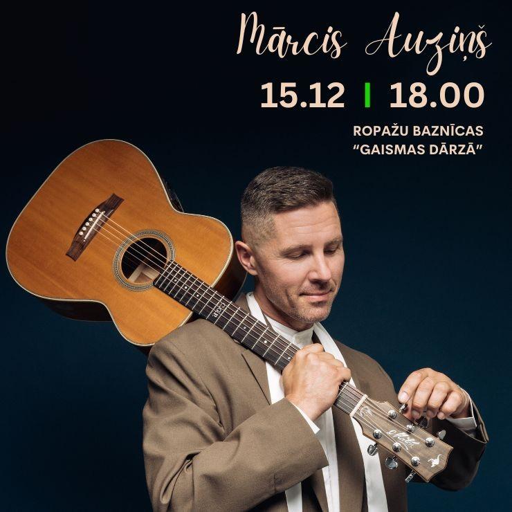 Izrādes "Mārča Auziņa solo koncerts" attels
