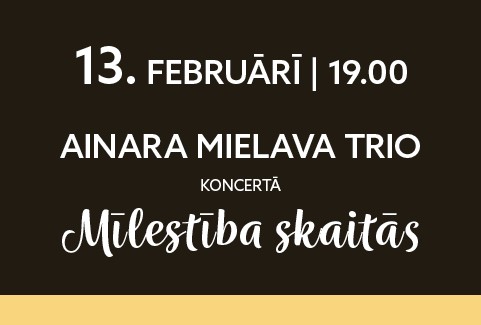 Izrādes "AINARA MIELAVA TRIO | MĪLESTĪBA SKAITĀS" attels