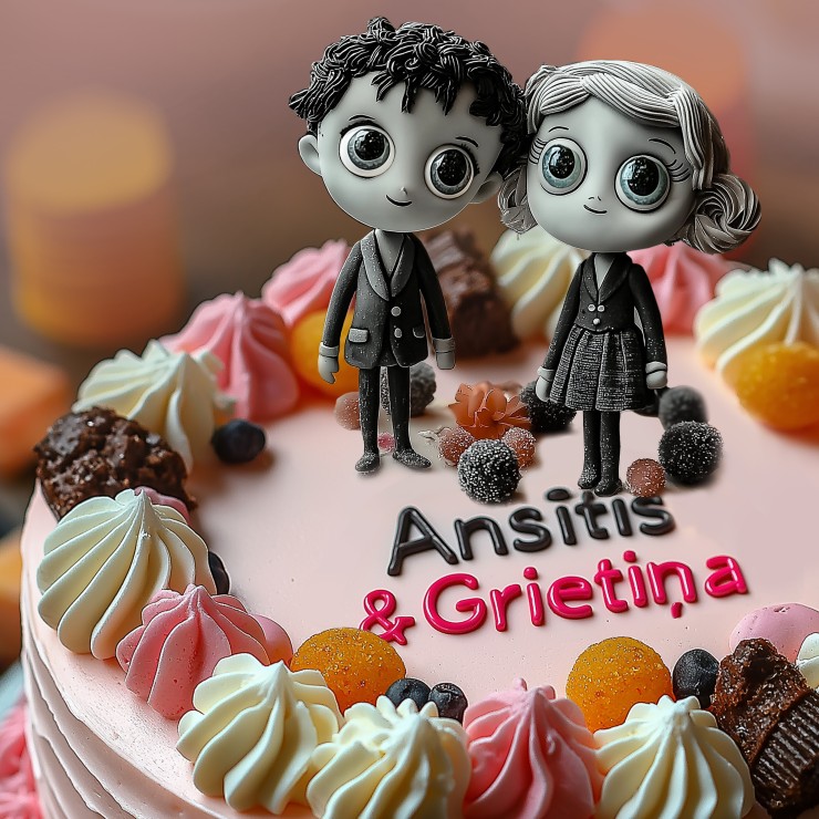 Izrādes "ANSĪTIS UN GRIETIŅA" attels